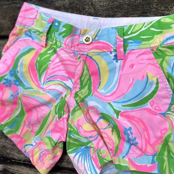 Lilly Pulitzer So A Peeling The Callahan Shorts, Size 30" Waist - Picture 2 of 6